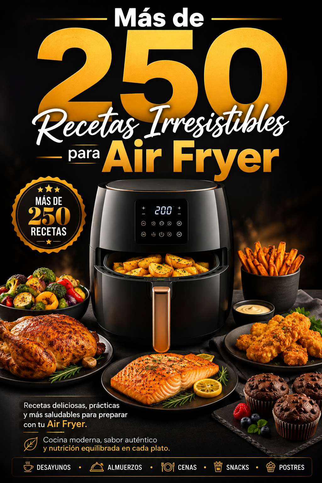 Libro Air Fryer Gourmet
